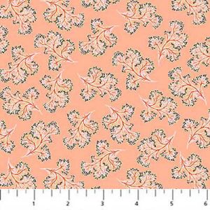 Sea Botanica Fabric: Flora Coral (per 1/4 metre) | 