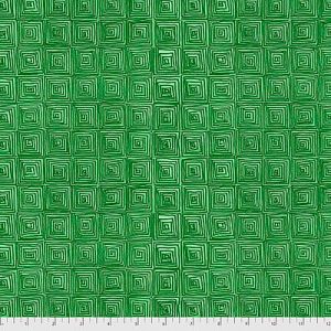 Free Spirit Game Day fabric: Maze Green (per 1/4 metre) | 