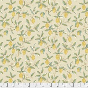 Orkney by Morris & Co Fabric: Lemon Tree Linen (per 1/4 metre) | 