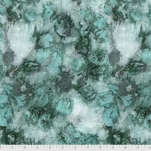 Into the Woods Fabric: Rose Petal Jade (per 1/4 metre) | 