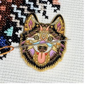 Mandala Husky Needle Minder | 