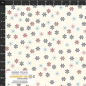 All Small fabrics: Tic Tac Stars Cream | 