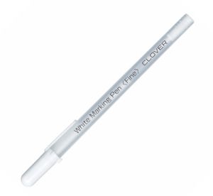 Clover White Marking Pen  Fine | 