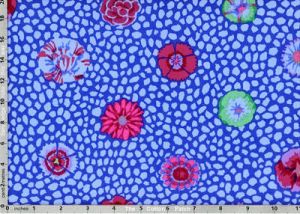 Kaffe Fassett Fabric Guinea Flower Cobalt (per 1/4 metre) | 