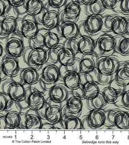 Quilters Coordinates fabric: Bonita, Grey | 