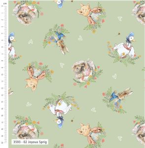 Peter Rabbit Fabric: Joyous Spring | 