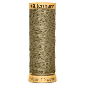 Gutermann Natural Cotton 50 Weight Thread 100m 1015 Grullo | 