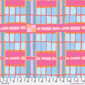 Kaffe Fassett Collective Fabric: Checkmate Blush | 