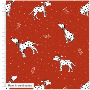 Christmas Pets Dalmations (per 1/4 metre) | 