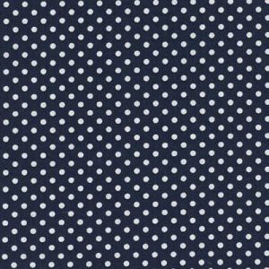 Colour Basic Polka Dots: Small Spots Navy (per 1/4 metre) | 