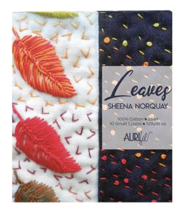 Aurifil 28 Weight Thread Pack Leaves by Sheena Norquay | 