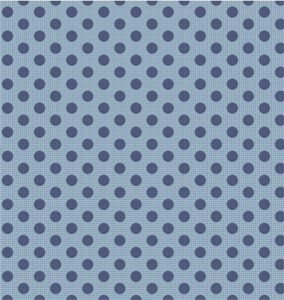 Tilda Dots: Medium Dots Denim Blue (per 1/4 metre) | 