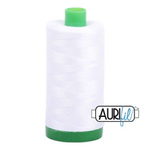 Aurifil 40 Cotton Thread White Thread 2024 | 