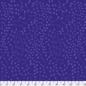 Migration Fabric: Animal Tracks Purple (per 1/4 metre) | 