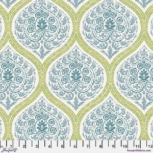 A Celebration of Sanderson fabric: Madurai Teal (per 1/4 metre) | 