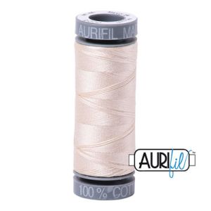 Aurifil 28 Weight Cotton Thread 2000 Light Sand | 