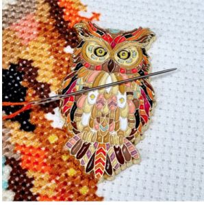 Mandala Owl Needle Minder | 