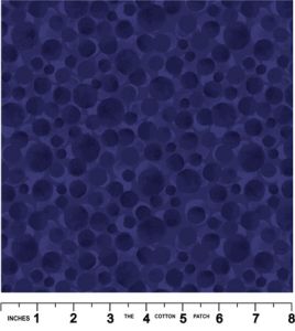 Bumbleberries fabric: Navy Blue Lewis and Irene | 