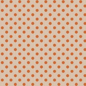 Tilda fabric: Creating Memories Autumn Polkadot Ginger | 