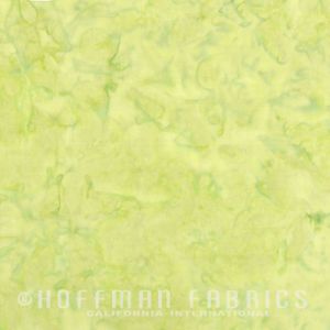 Hoffman Watercolour Batik Fabric: Watercress (per 1/4 metre) | 