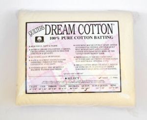 Quilters Dream Cotton Natural Select Queen Wadding  108in x 92in | 