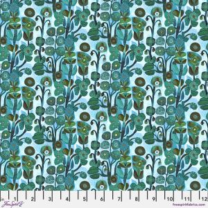 L'Heure Bleue fabric: Belle, Baby Blue | 