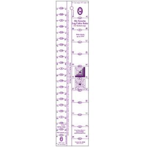 Log Cabin Ruler 5/8' and 1 1/4' | 