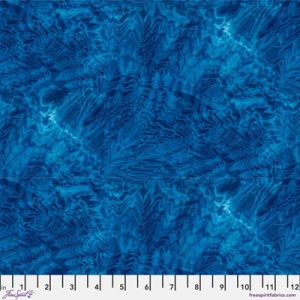 Nature's Contours Fabric: Shibori Woodgrain Navy (per 1/4 metre) | 