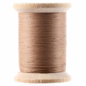 YLI Thread: Glazed Hand Quilting Thread Light Brown | 