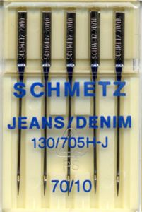 Schmetz Denim Sewing Machine Needles Size 70/10 | 