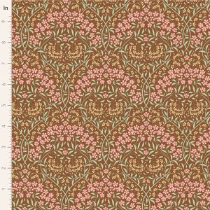 Tilda Sanctuary fabric: Rhubarb and Caramel, Larissa Caramel | 