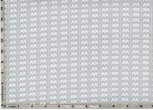 Baseline Fabric Crosses Grey (per 1/4 metre) | 