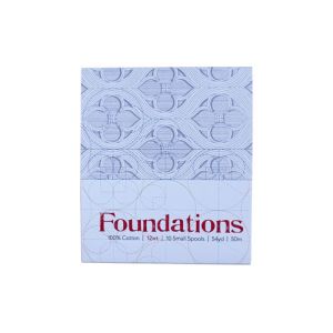 Aurifil Foundations 12 Weight Mini Thread Box | 