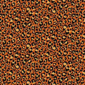 Jewel Tones Animal Prints fabric: Leopard Rust (per 1/4  metre) | 