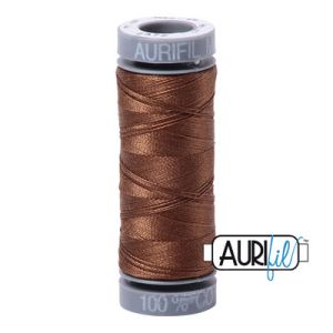 Aurifil 28 Weight Cotton Thread 2372 Dark Antique Gold | 