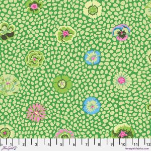 Kaffe Fassett Fabric Guinea Flower Moss (per 1/4 metre) | 