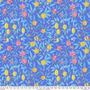 Kaffe Fassett x Morris & Co Fabric: Fruit Cobalt | 