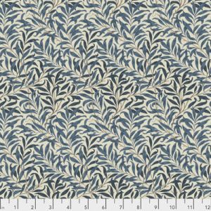 William Morris Standen in Autumn: Willow Boughs Navy (per 1/4 metre) | 