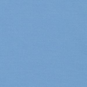 Kona Candy Blue Cotton Solids Patchwork Fabric: (per 1/4 metre) | 