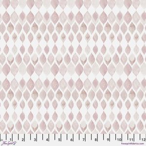 Brushstrokes fabric: Butterfly Wing, Blush | 