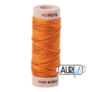 Aurifil Floss Cotton Thread 1133 Bright Orange | 