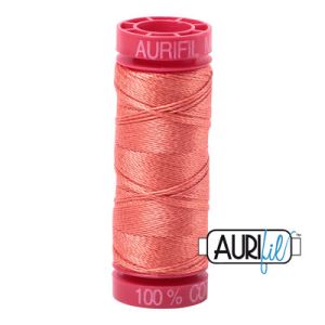 Aurifil 12 Cotton Thread 2225 Salmon | 