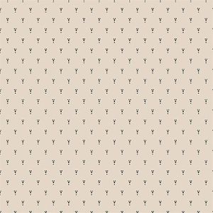 Nellie's Shirtings Fabric: Diamond Ditzy Cream (per 1/4 metre) | 