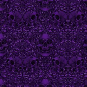 Halloween fabrics: Mystic Moonlight, Skulls | 