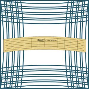 Westalee Inside Out Curve Template  12' Long by 1/2' Deep  Low Shank | 