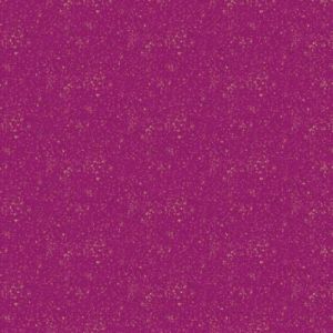 Makower Metallic Linen Texture Fabric Claret (per 1/4 metre) | 