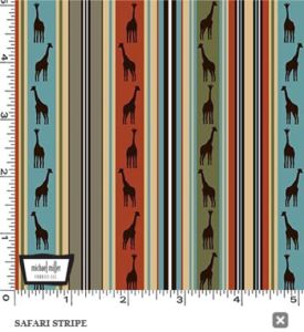 Safari fabric: Safari Stripe | 