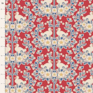 Tilda Jubilee fabric: Duck Nest Red | 