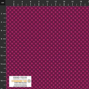 Quilters Coordinates fabric: Diamond Waves Purple (per 1/4 metre) | 