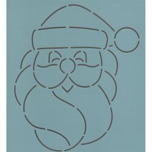 Quilt Stencil  5 Inch Santa | 